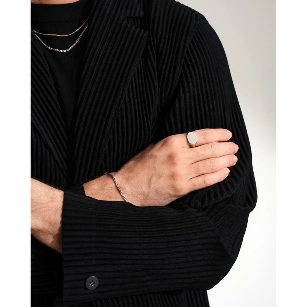 TOM WOOD Curb Bracelet M