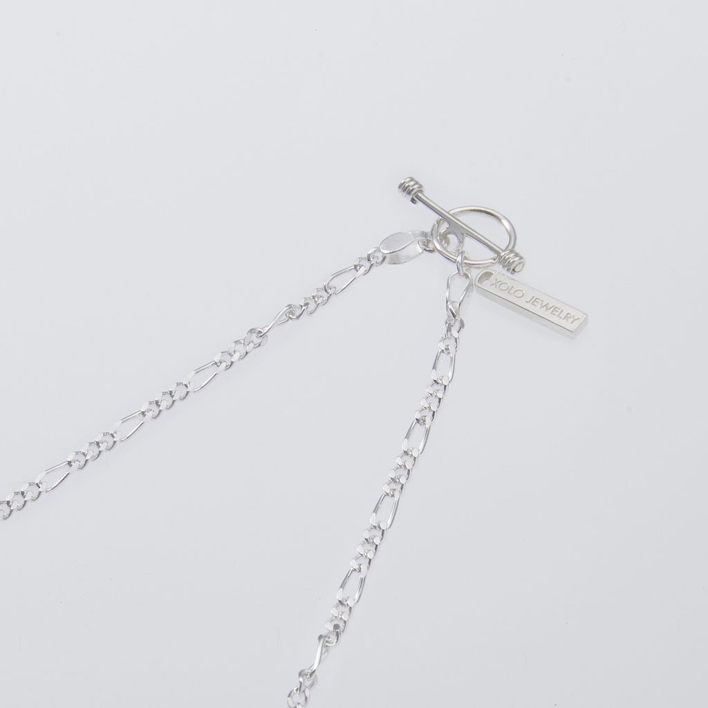 XOLO JEWELRY Figaro Link Necklace 2mm 60cm