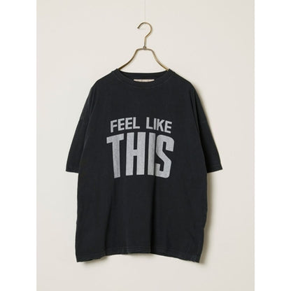 【予約商品】REMI RELIEF 	 RN30389150  HARD SP加工20/-天竺BIGサイズT(FEEL LIKE THIS) 26ss