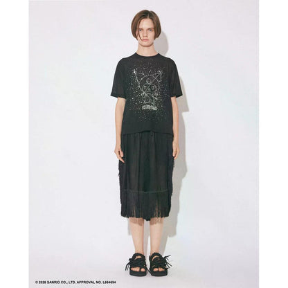 beautiful people MY MELODY&KUROMI 80/1 ELS jersey T