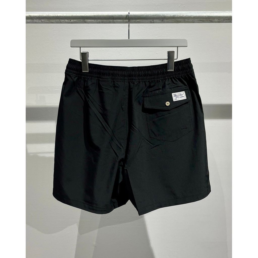 POLO RALPH LAUREN 5.5インチ トラベラー スイム トランク BLACK
