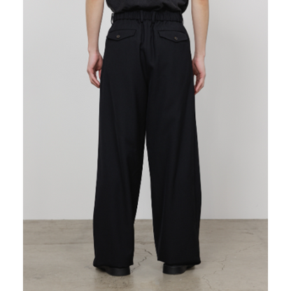【予約商品】MARKAWARE TRIPLE PLEATED WIDE TROUSERS