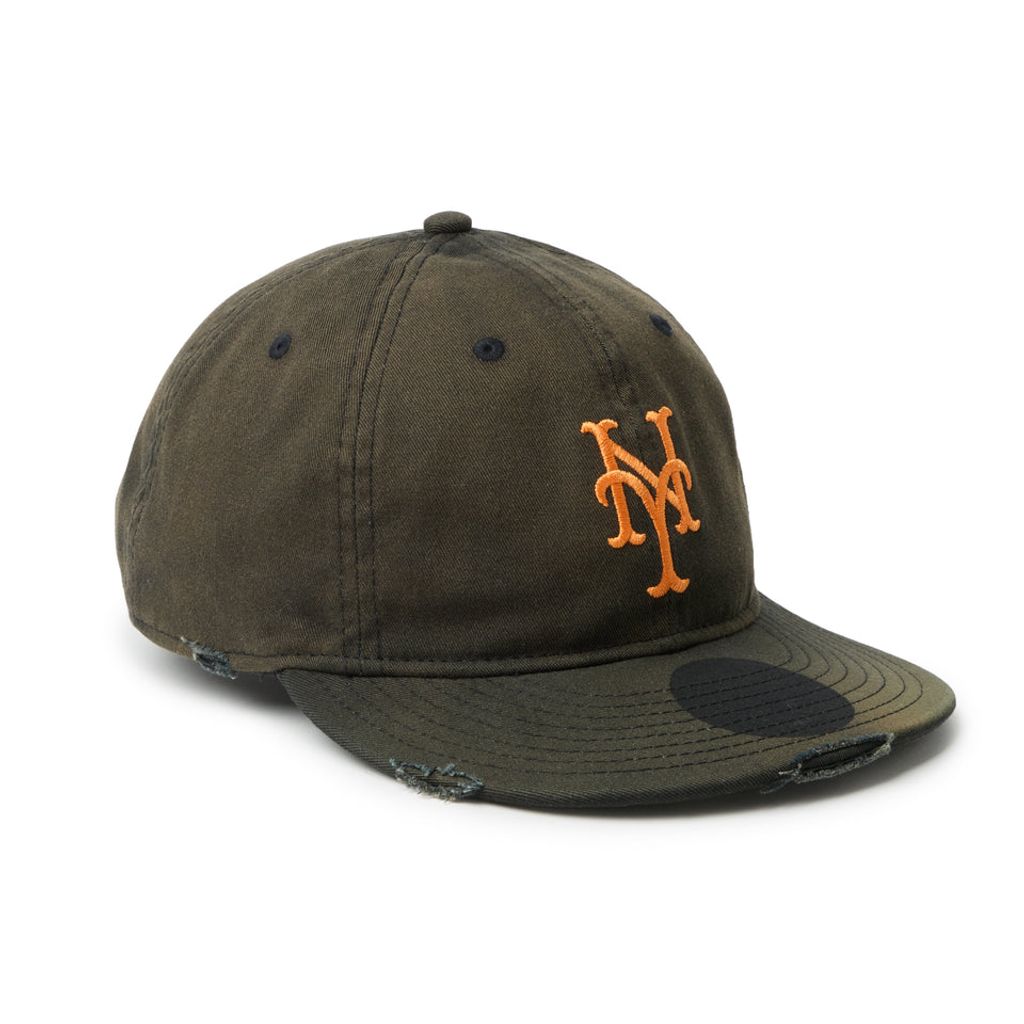 NEW ERA  9THIRTY powered by GORO (min-nano) ニューヨーク・メッツ ダメージ/パッカブルバイザー