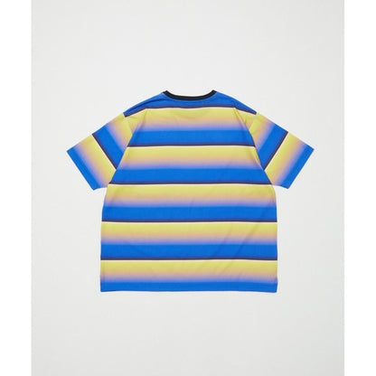 BAL GRADIENT STRIPE CREW NECK TEE