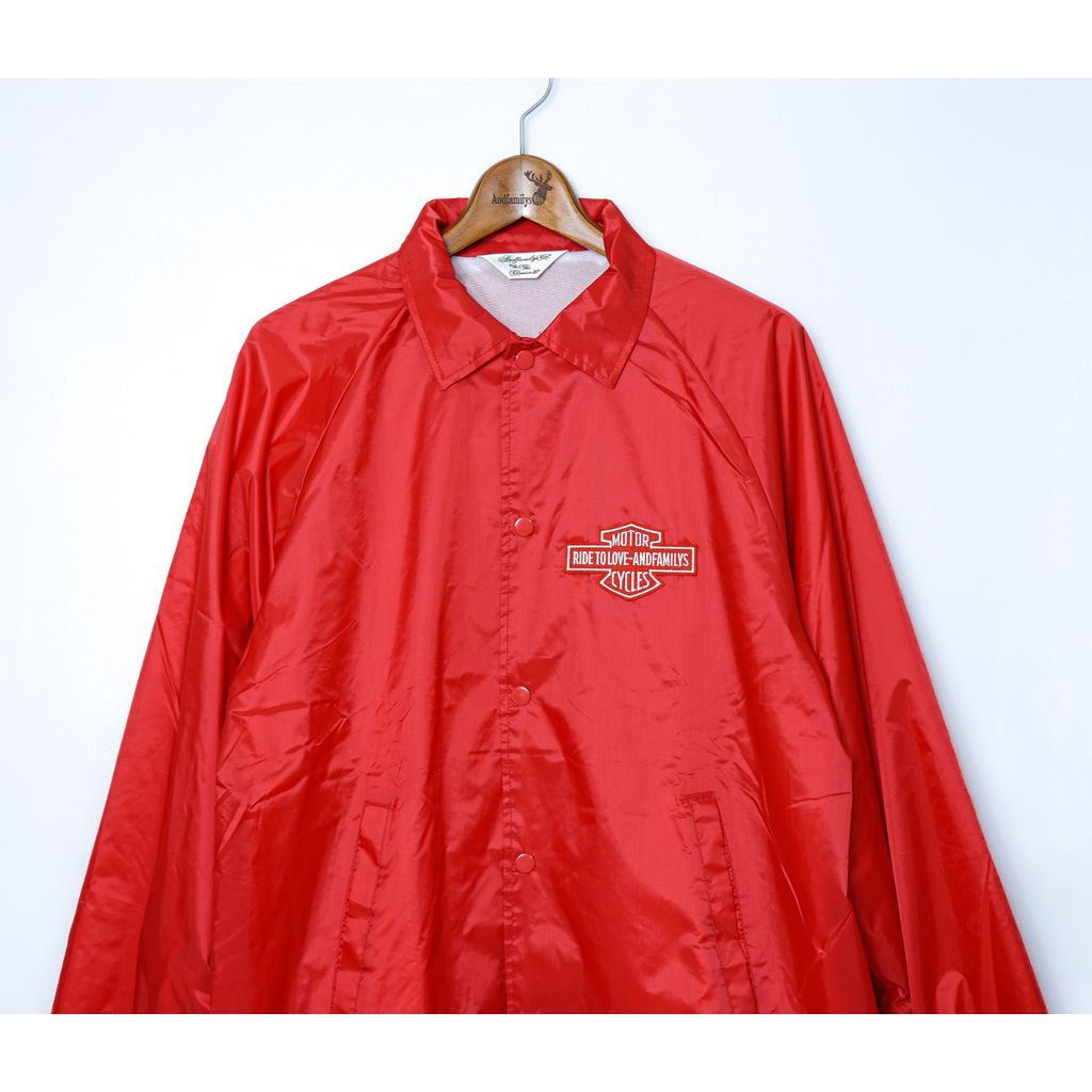 ANDFAMILYS MOTORCYCLE COACH JACKET