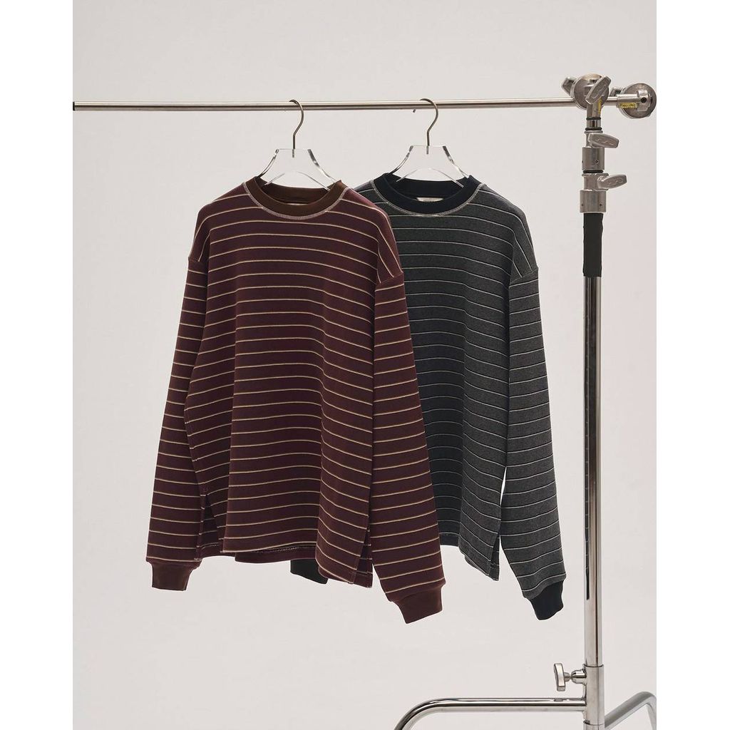 TODAYFUL Border Long T-shirts 26aw