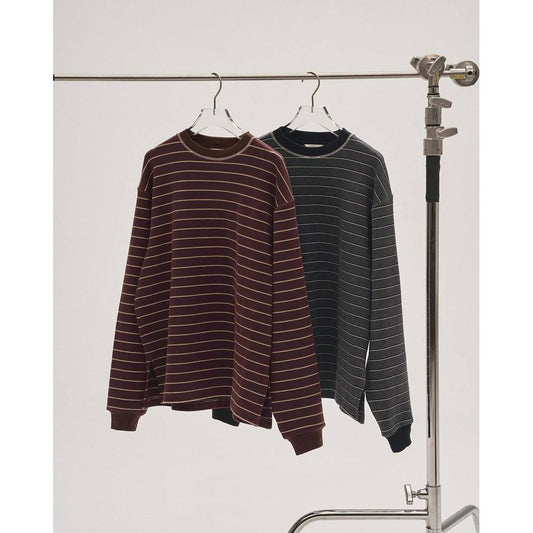 TODAYFUL Border Long T-shirts 26aw