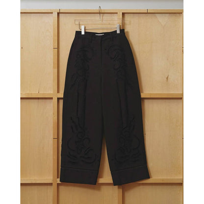 TODAYFUL Cut Lace Twill Pants