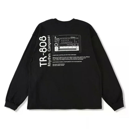 ISNESS MUSIC TR-808 LONG SLEEVE T-SHIRTS(ISNESS MUSIC×ROLAND)