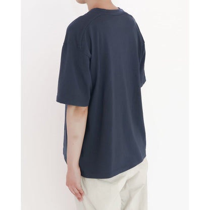 YAECA STOCK  Short Sleeve Tubular T-shirts With Pocket
