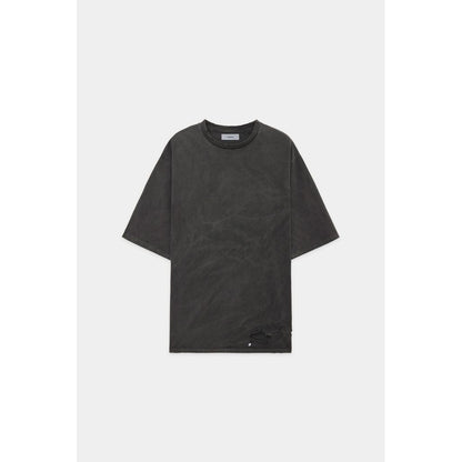 marka  40/2 ORGANIC COTTON KNIT CREW NECK DAMAGED TEE
