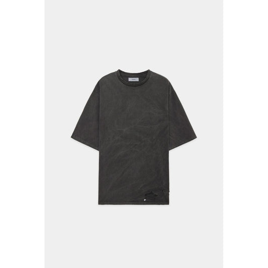 marka  40/2 ORGANIC COTTON KNIT CREW NECK DAMAGED TEE