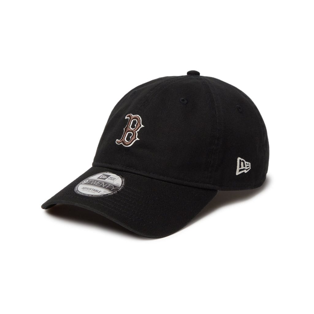 NEW ERA 9TWENTY Khaki Sweat Band ボストン・レッドソックス ブラック カーキスウェットバンド