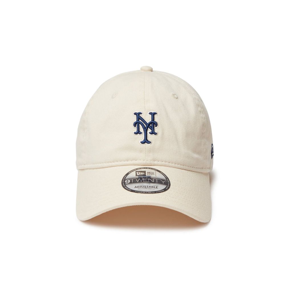 NEW ERA 9TWENTY Khaki Sweat Band ニューヨーク・メッツ ライトクリーム カーキスウェットバンド