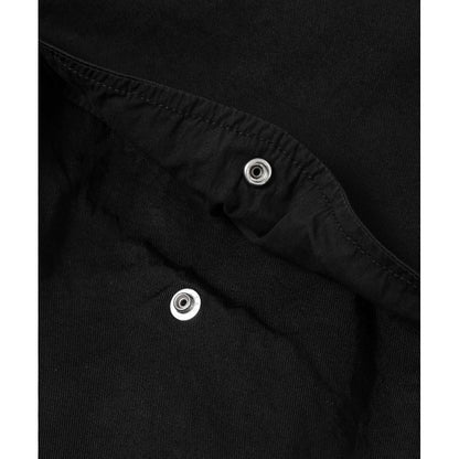 COMME des GARCONS HOMME NYLON TWILL OVER DYE MILITALY JACKET (BLACK)