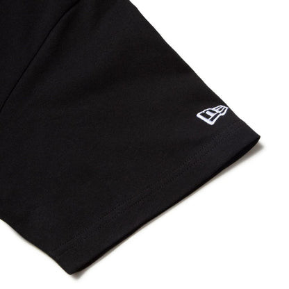 NEW ERA  半袖 コットン Tシャツ MLB Upside Down ロサンゼルス・ドジャース ブラック レギュラーフィット