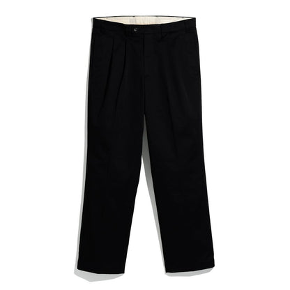 FOUNDOUR T/C TWILL TUCK TROUSERS
