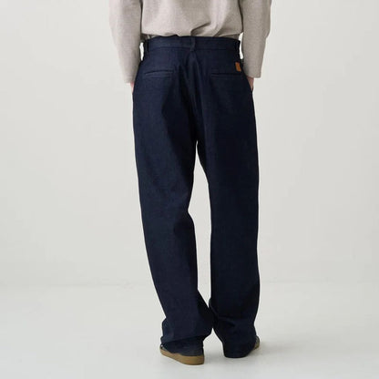 ORCIVAL OR-E0301 SGG-R Men's Denim Wide Curve Pants Indigo Navy