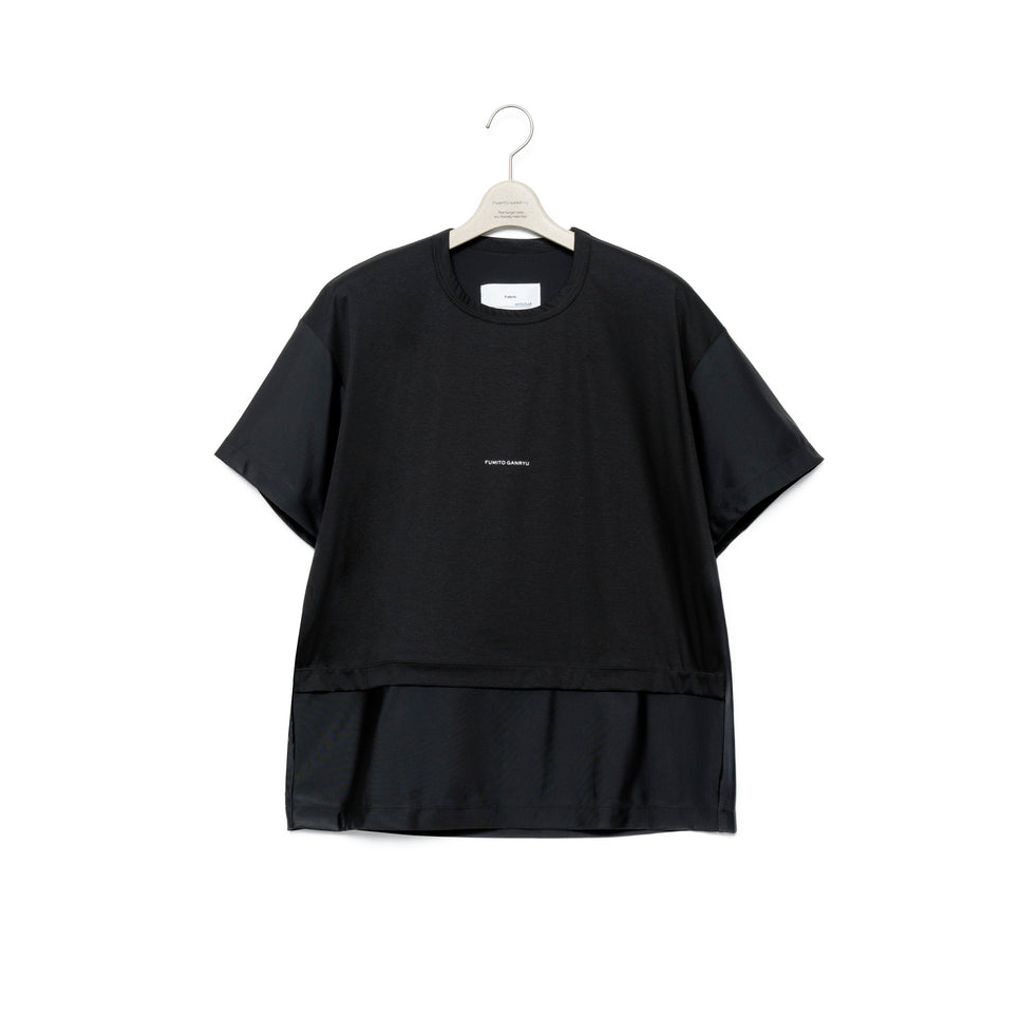 FUMITO GANRYU Mantle Tee A - Black X Black