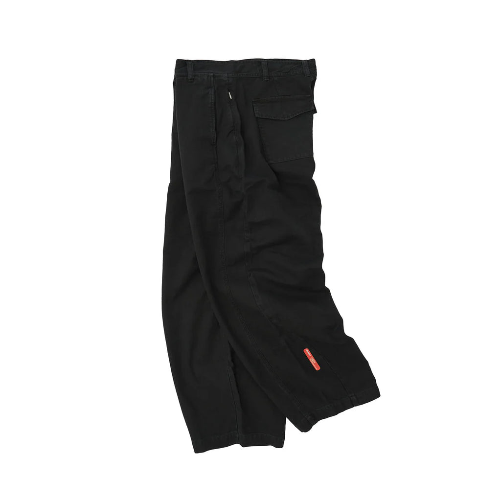 MAGIC STICK BARREL LEG TROUSERS (FADE BLACK) 26SS-MS2-012