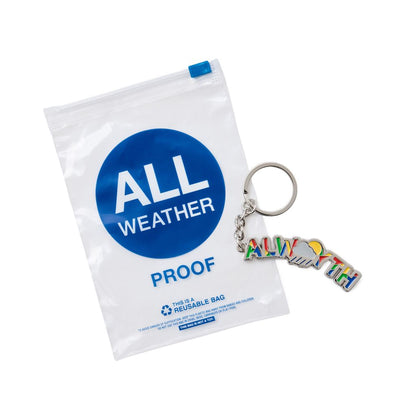 Alwayth "Alwayth Now Keychain" SILVER