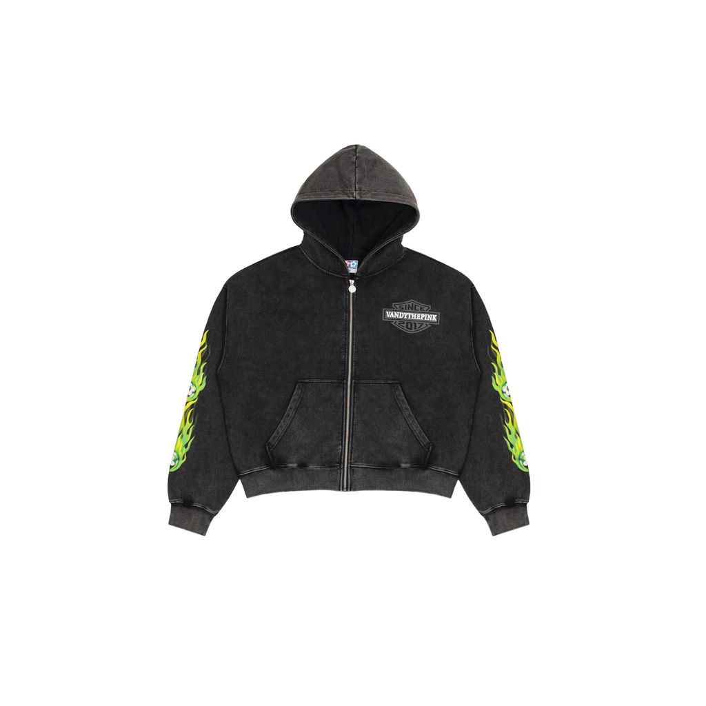 VANDY THE PINK Flame Flower Ball ZipUp