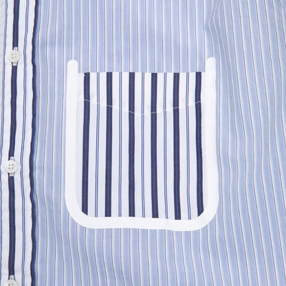 BEDWIN & THE HEARTBREAKERS L/S STRIPE BIG SHIRT "EWAN"