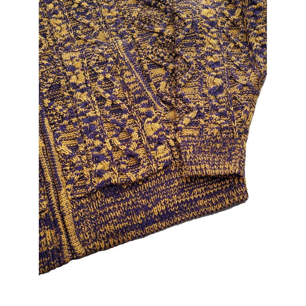 VOO MIX F.Z.P KNIT JACKET