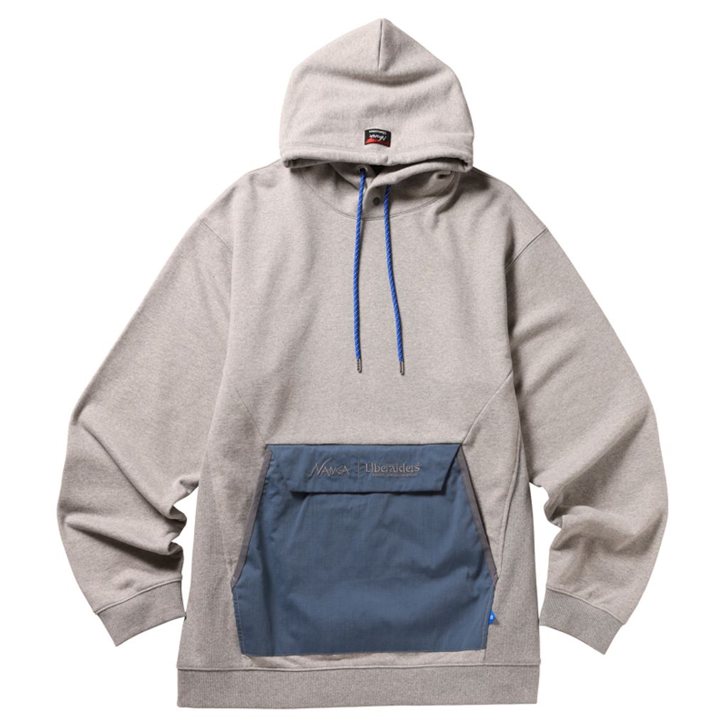 NANGA X LIBERAIDERS  ECO HYBRID HOODIE