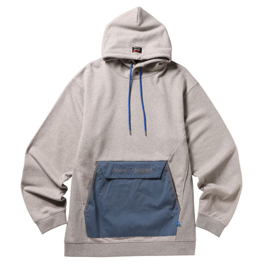 NANGA X LIBERAIDERS  ECO HYBRID HOODIE