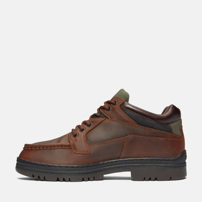 Timberland ヘリテージ GTX モックトゥ ミッド メンズ (BROWN)