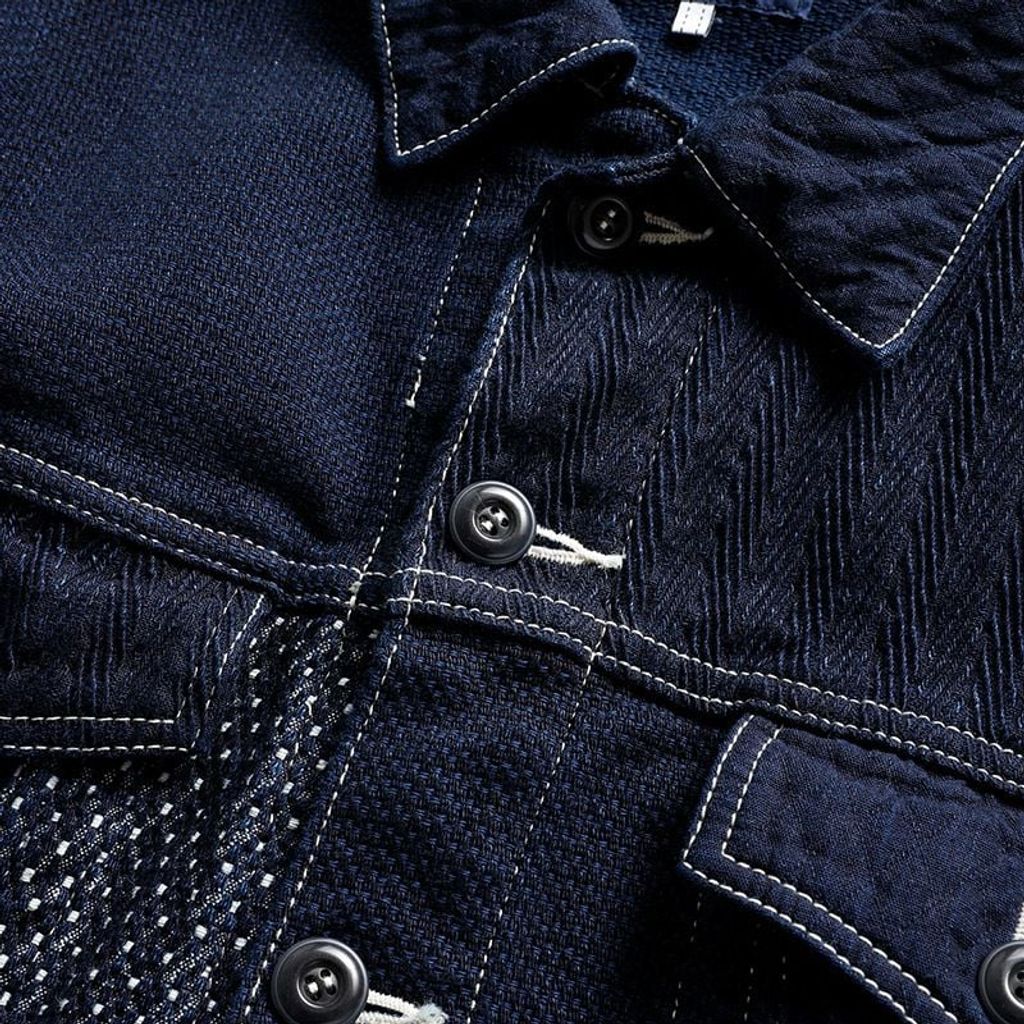 FDMTL PATCHWORK RD JACKET RINSE