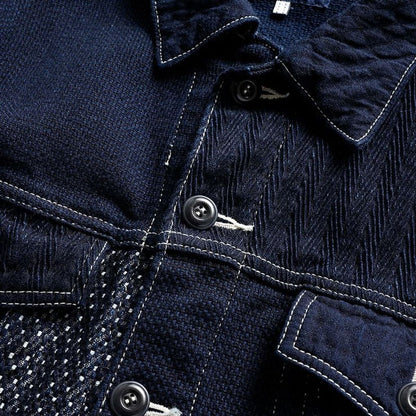 FDMTL PATCHWORK RD JACKET RINSE