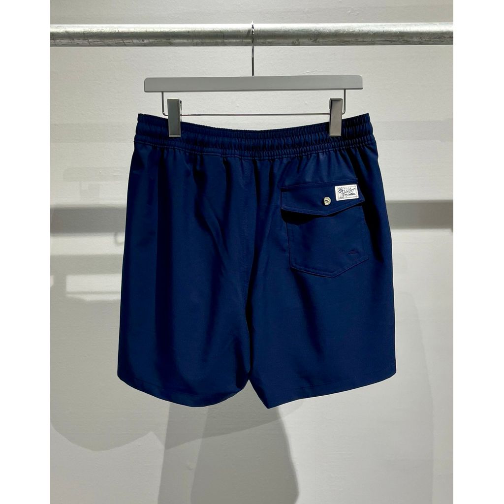 POLO RALPH LAUREN 5.5インチ トラベラー スイム トランク NAVY
