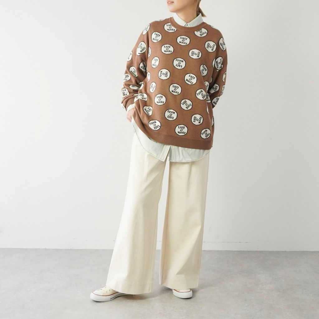 THOMAS MAGPIE  LAZY AND NASTY W Jacquard knit