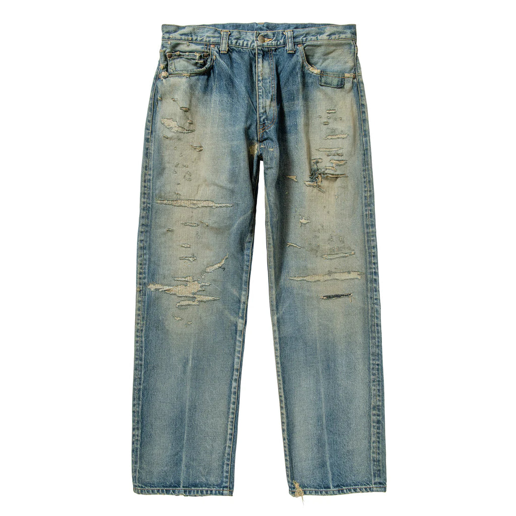 NEXUSVII.  DAMAGED DENIM PANTS