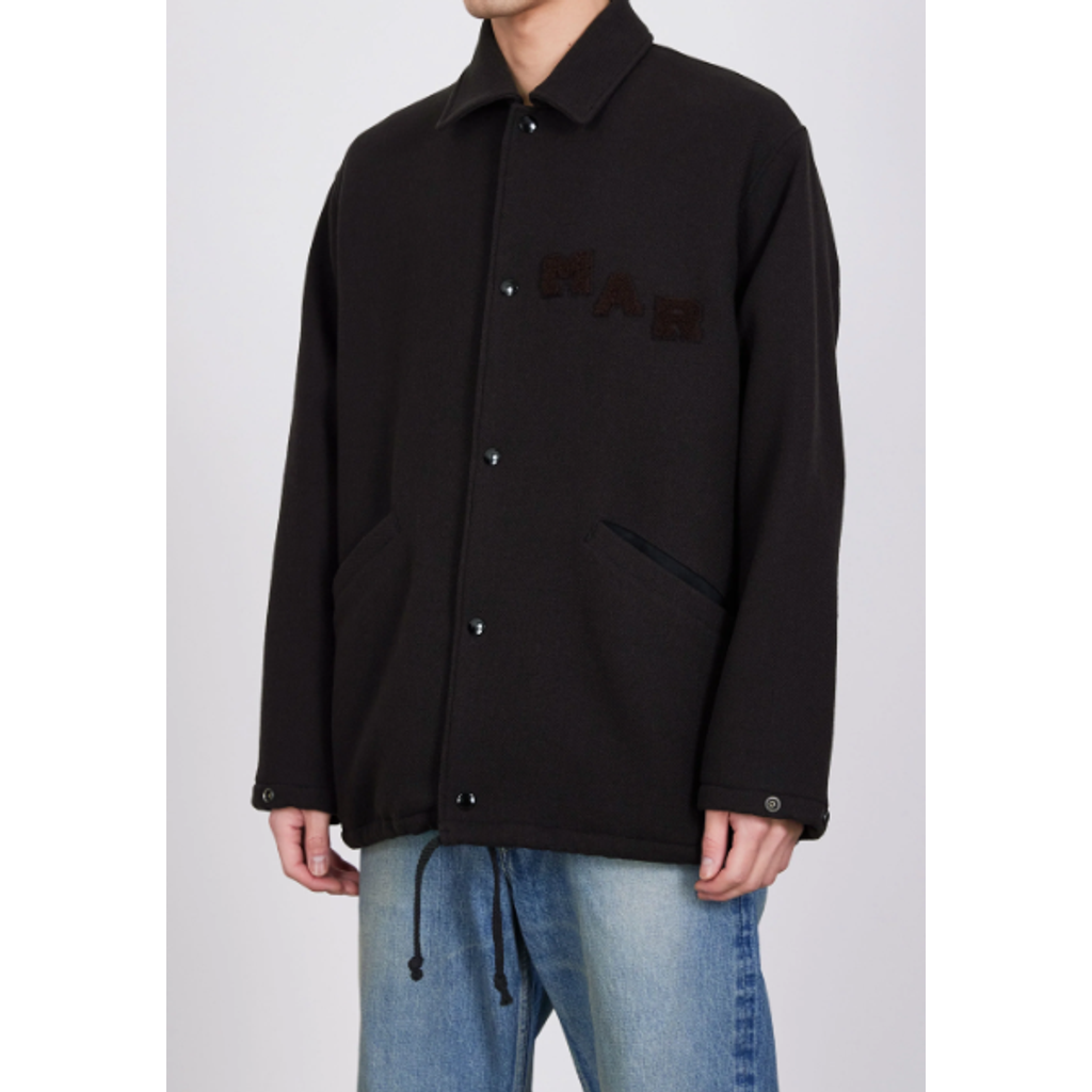 MARKA 1/14 WOOL VINTAGE DOUBLE CLOTH COACH JACKET