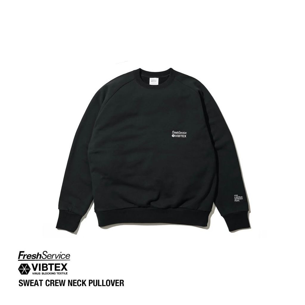 VIBTEX for FreshService "SWEAT CREW NECK PULLOVER"