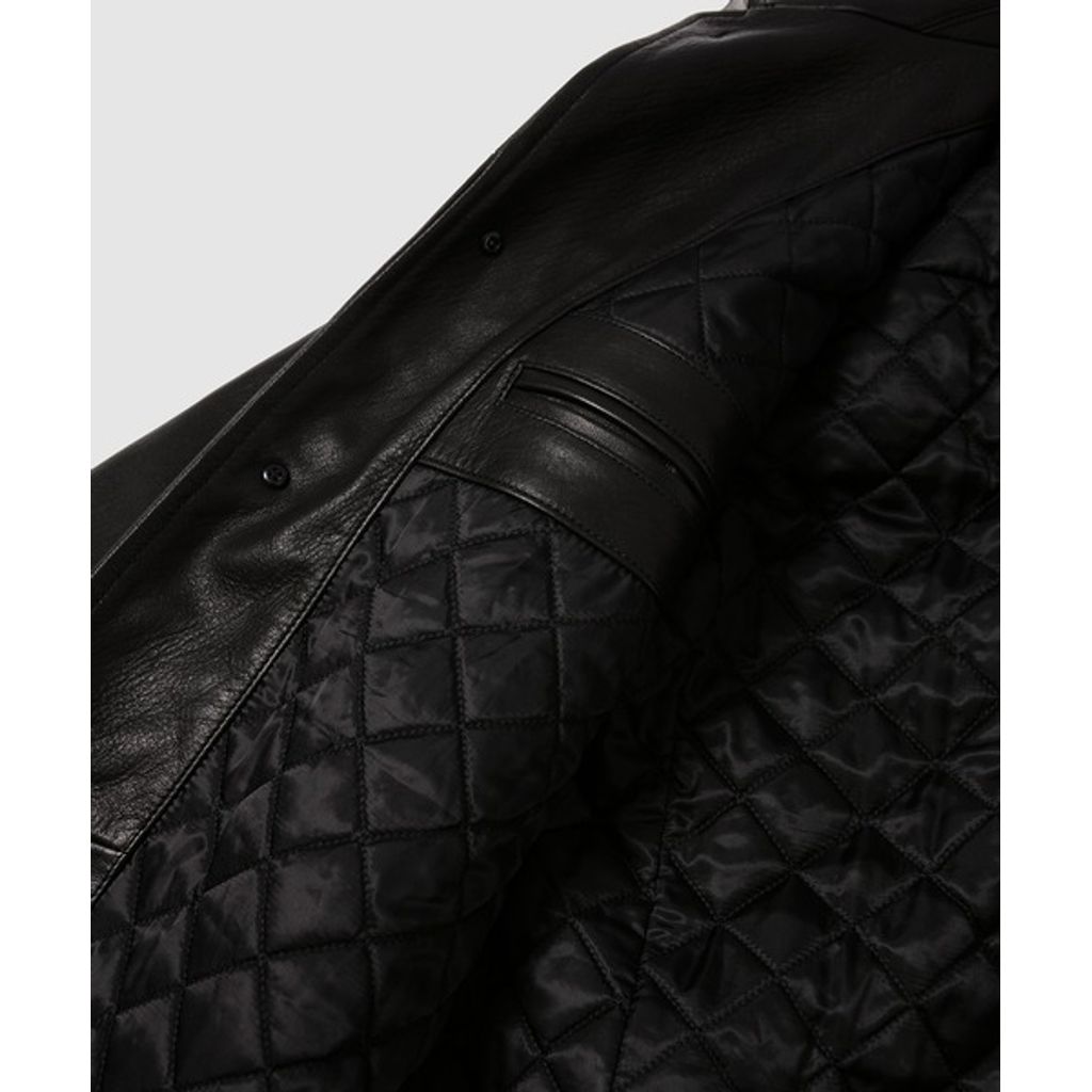 COMME des GARCONS HOMME DEER SKIN LEATHER CAR COAT