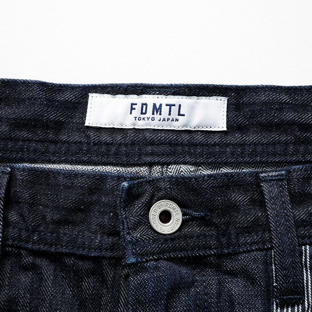 FDMTL PATCHWORK PANTS RINSE