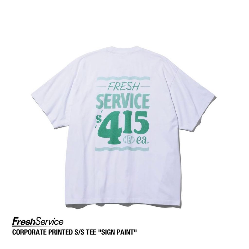 FreshService "CORPORATE PRINTED S/S TEE SIGN PAINT"