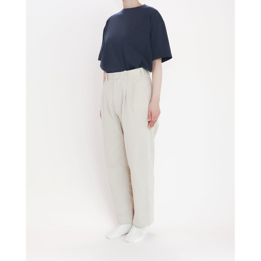 YAECA STOCK  Short Sleeve Tubular T-shirts With Pocket