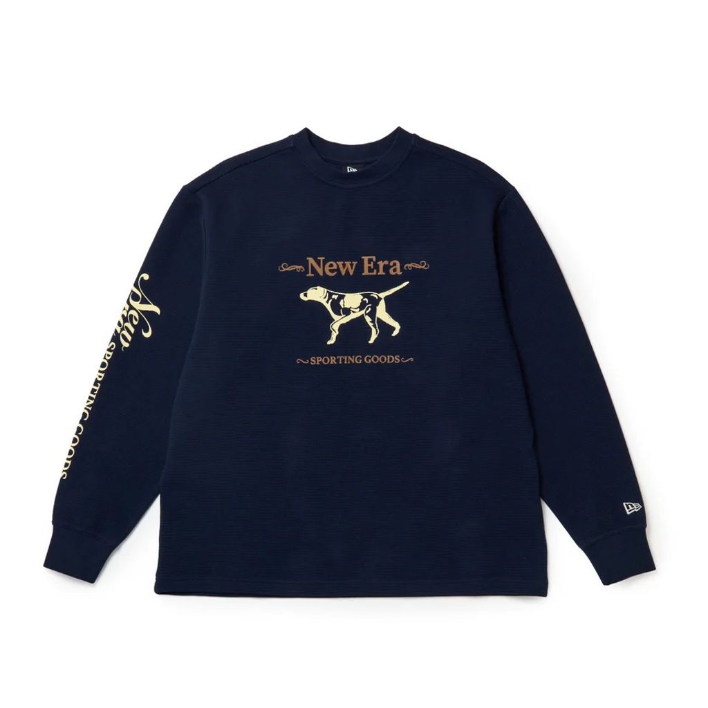 NEW ERA 長袖 ワッフル Tシャツ Direction by Takayuki Ohashi Dog 15171737