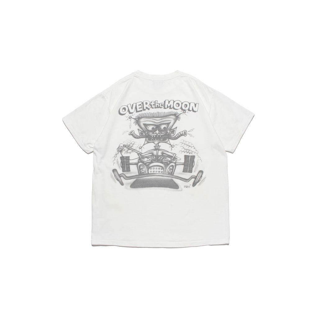 BOW WOW SKETCH DEVIL OVER MOON TEE