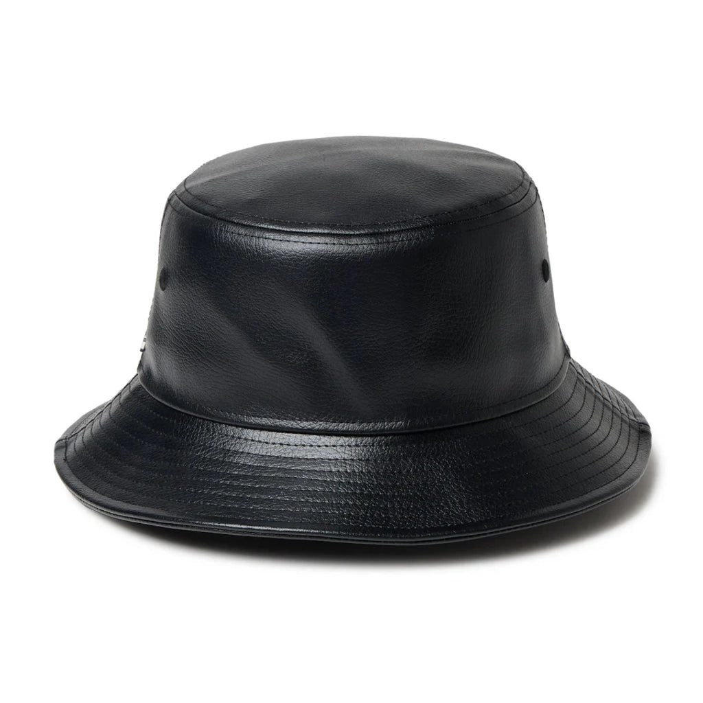 NEW ERA バケット01 Synthetic Leather シンセティックレザー ブラック