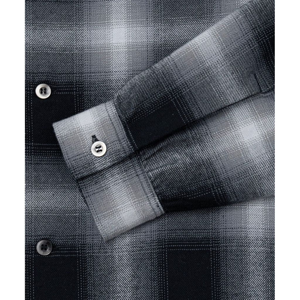 BEDWIN & THE HEARTBREAKERS FIVE BROTHER Ex. L/S CHECK SHIRT "VIN"