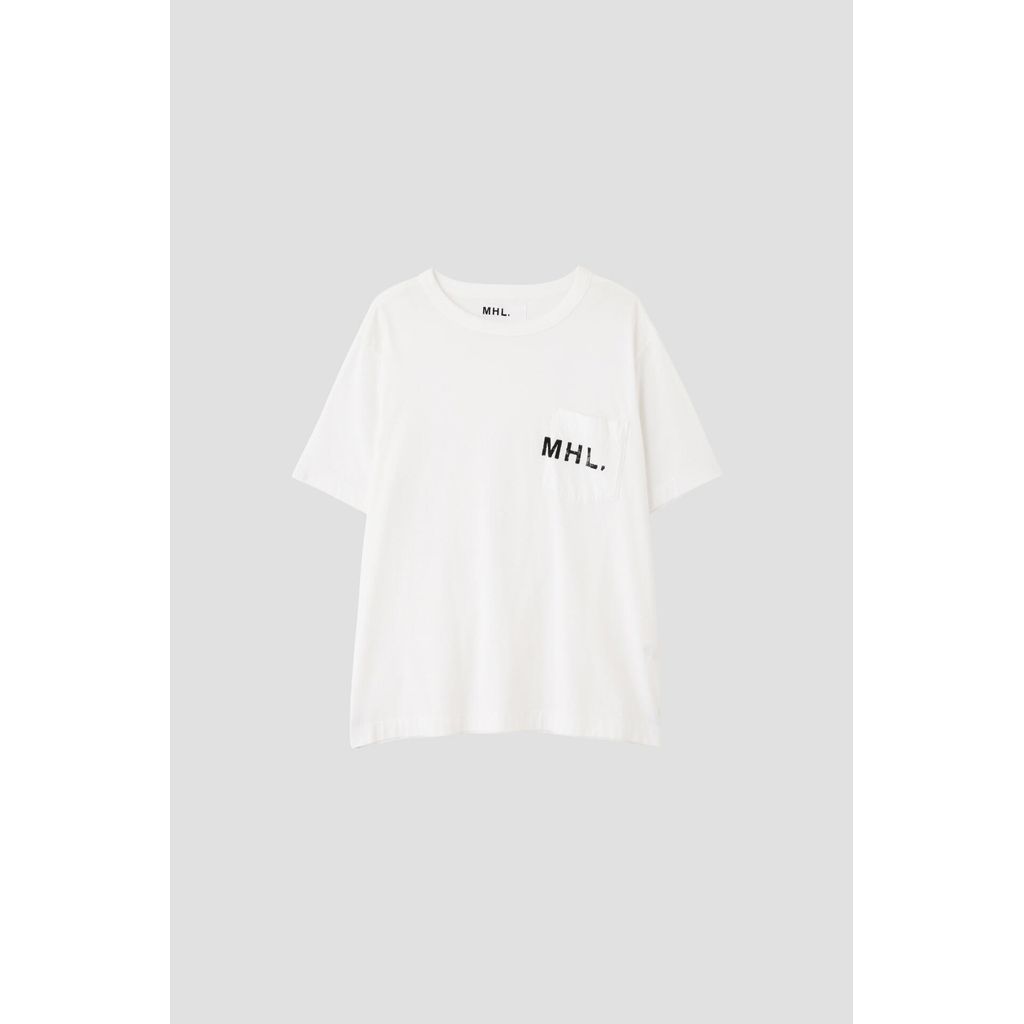 MHL. PRINTED COTTON JERSEY TOP