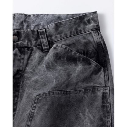 ANACHRONORM AN419 PIGMENT DYED DUCK PAINTER PANTS