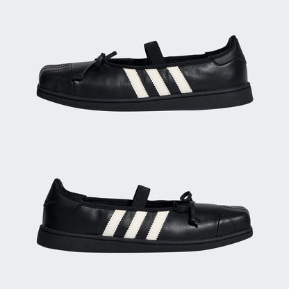 adidas Originals SUPERSTAR SQ BALLET W(Core Black / Core Black / Off White)