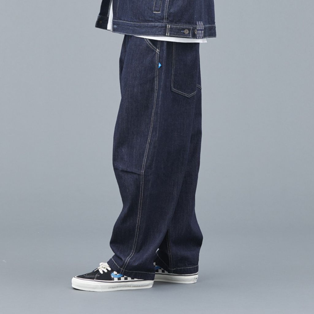 Liberaiders TRIBAL DENIM SARROUEL PANTS OW – MAROON WEBSTORE